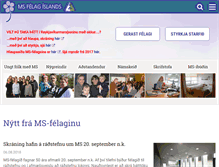 Tablet Screenshot of msfelag.is